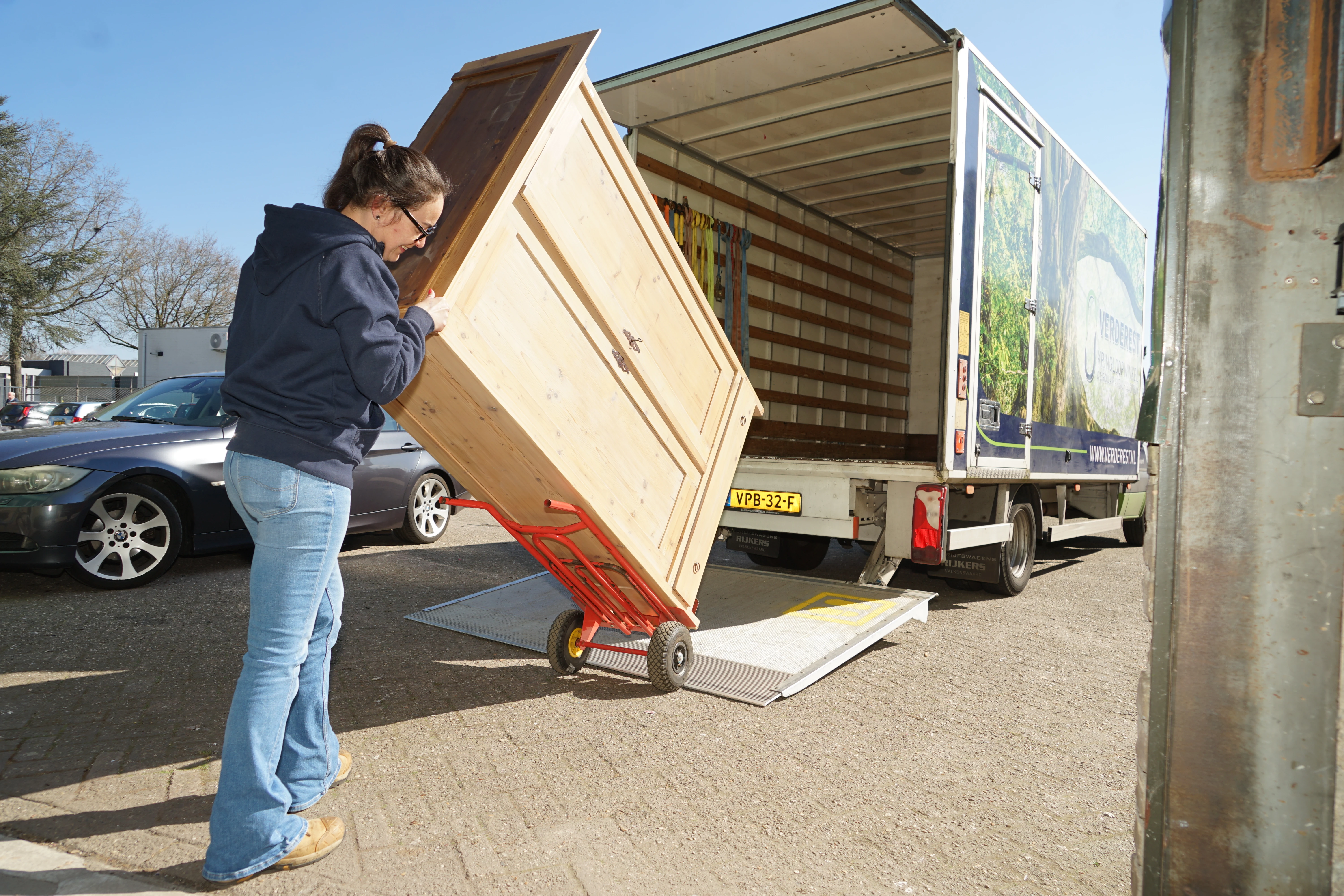 Vrachtwagen Verderest